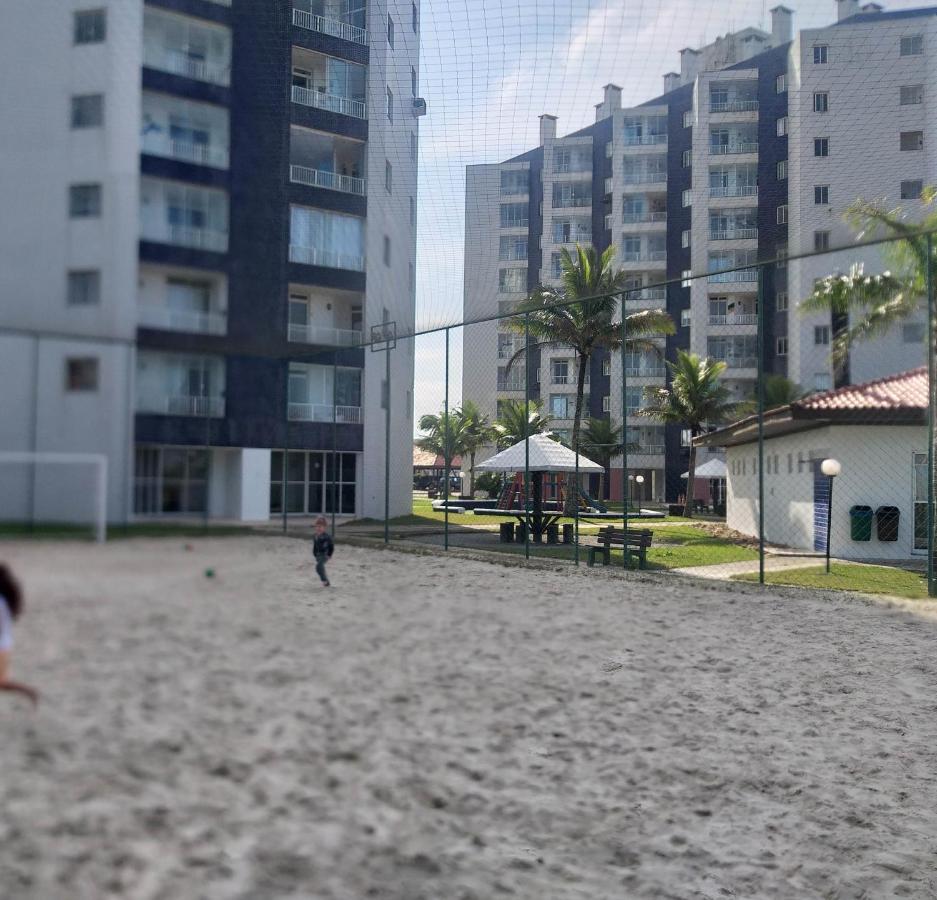 Apto Resort Cambuhy Frente Mar Piscina Academia 马蒂尼奥斯 外观 照片