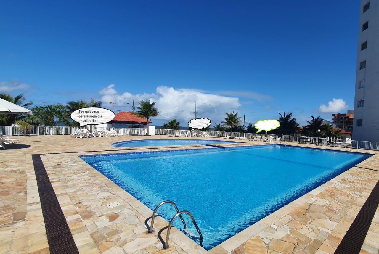 Apto Resort Cambuhy Frente Mar Piscina Academia 马蒂尼奥斯 外观 照片