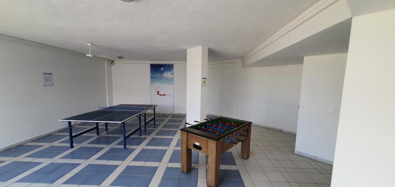 Apto Resort Cambuhy Frente Mar Piscina Academia 马蒂尼奥斯 外观 照片